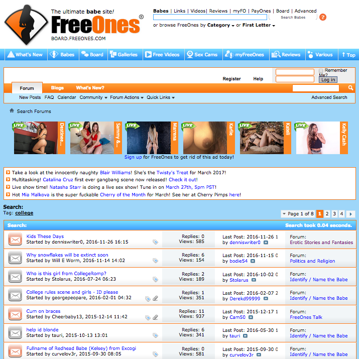 Board.Freeones.com