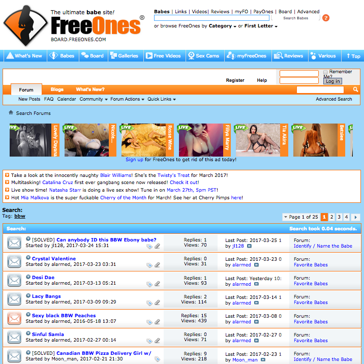 Board.Freeones.com