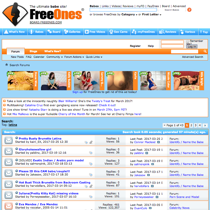 Board.Freeones.com